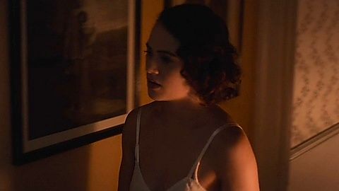 Pic: Jessica Brown Findlay in The Banishing (2021)