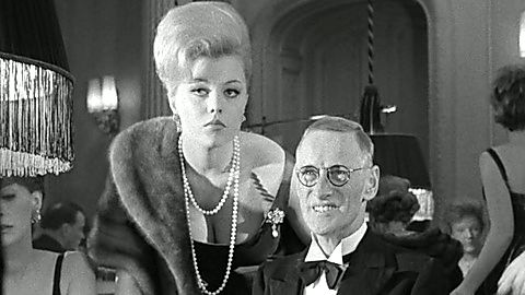 Pic: Margaret Nolan in A Hard Day's Night (1964)