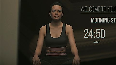 Pic: Daisy Ridley in The Bubble (2022)