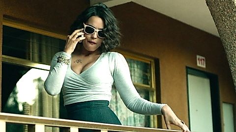 Pic: Shannyn Sossamon in There Are No Saints (2022)