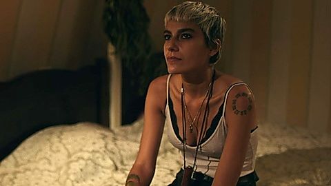 Pic: Bebe Sesitashvili in Wet Sand (2021)