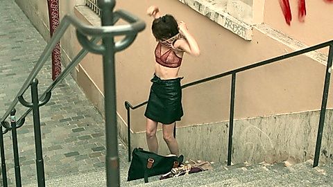 Pic: Marie Zabukovec in Notre-Dame (2022)