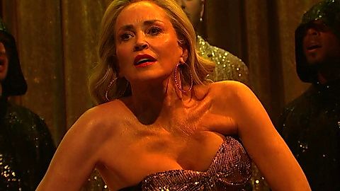 Pic: Sharon Stone in Saturday Night Live (1975)