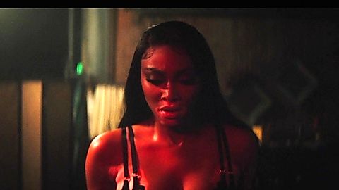 Pic: Winnie Harlow in Alone at Night (2023)