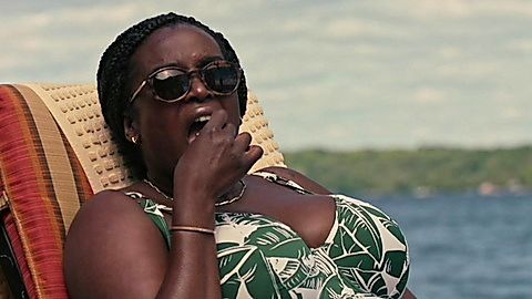 Pic: Wunmi Mosaku in Alice, Darling (2022)