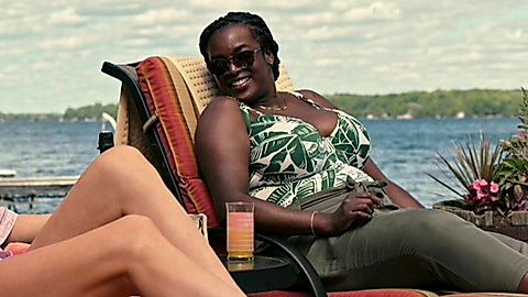 Pic: Wunmi Mosaku in Alice, Darling (2022)