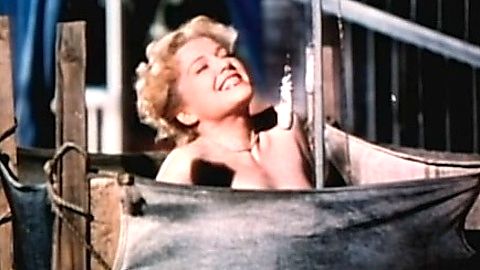 Pic: Anne Baxter in Carnival Story (1954)