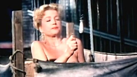 Pic: Anne Baxter in Carnival Story (1954)