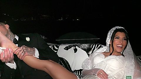 Pic: Kourtney Kardashian in 'Til Death Do Us Part Kourtney & Travis (2023)