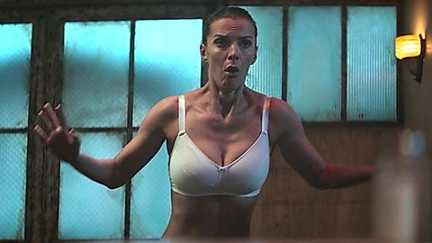 Pic: Betty Gilpin in Mrs. Davis (2023)