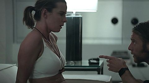 Pic: Betty Gilpin in Mrs. Davis (2023)