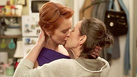 Pic: Miriam Shor in And Just Like That… (2021)