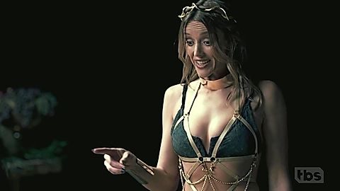 Pic: Sarah Dumont in Miracle Workers (2019)