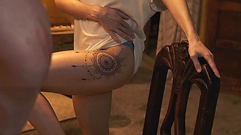 Pic: Alison Brie in Freelance (2023)