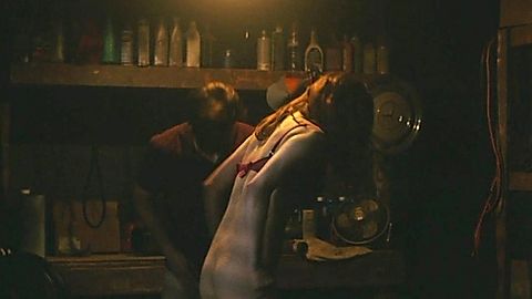 Pic: India Eisley in American Outlaws (2023)