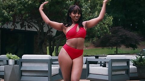 Pic: Karen Obilom in Out of Bounds (2023)