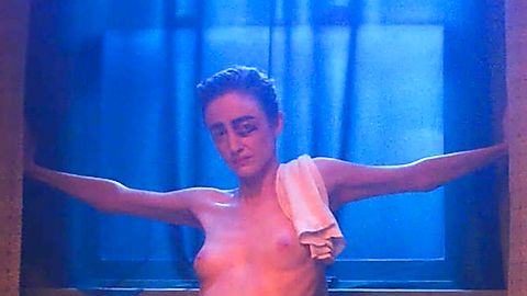 Pic: Andrea Riseborough in Please Baby Please (2022)