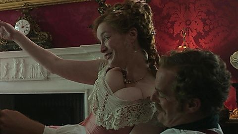 Pic: Christina Hendricks in The Buccaneers (2023)