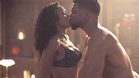 Pic: Mishael Morgan in Sworn Justice: Taken Before Christmas (2023)