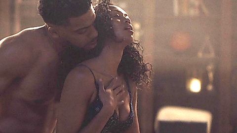 Pic: Mishael Morgan in Sworn Justice: Taken Before Christmas (2023)