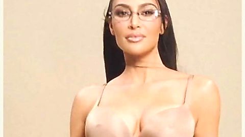 Pic: Kim Kardashian in Skims Commercial - Ultimate Nipple Bra (2023)