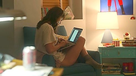 Pic: Melissa Benoist in The Girls on the Bus (2024)
