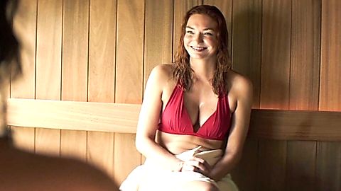 Pic: Eleanor Tomlinson in The Couple Next Door (2023)