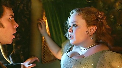 Pic: Nicola Coughlan in Bridgerton (2020)