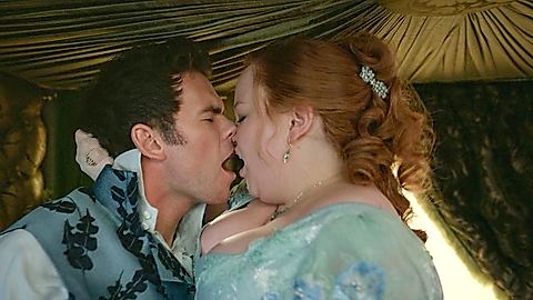 Pic: Nicola Coughlan in Bridgerton (2020)