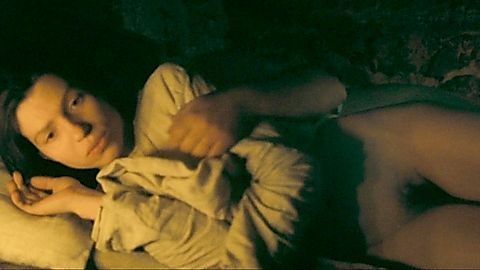Pic: Anja Plaschg in The Devil's Bath (2024)
