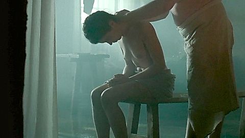 Pic: Anja Plaschg in The Devil's Bath (2024)