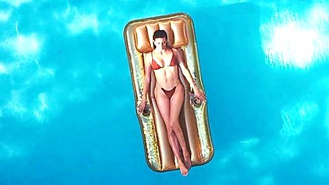 Pic: Gina Vitori in Blood, Beach, Betrayal (2024)
