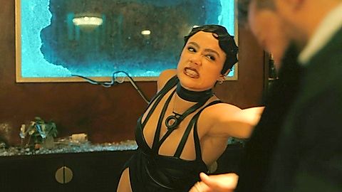 Pic: Nathalie Emmanuel in The Killer (2024)