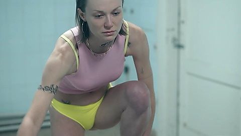Pic: Aleksandra Adamska in The Convict (2021)