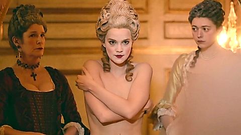 Pic: Emilia Schüle in Marie Antoinette (2022)
