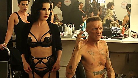 Pic: Dita Von Teese in ZEF - The Story of Die Antwoord (2024)