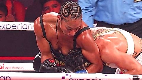 Pic: Alycia Baumgardner in Katie Taylor vs. Amanda Serrano 3 (2025)