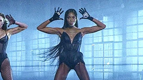 Pic: Naomi Campbell in Miley Cyrus: Something Beautiful (2025)