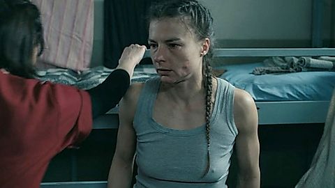 Pic: Monika Dawidziuk in The Convict (2021)