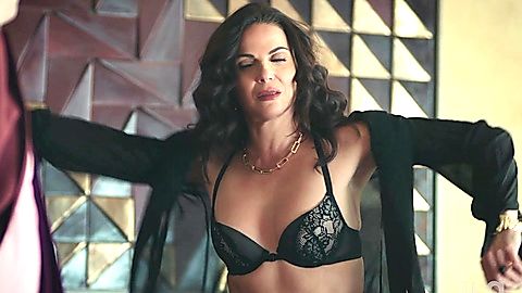 Pic: Lana Parrilla in The Rainmaker (2025)