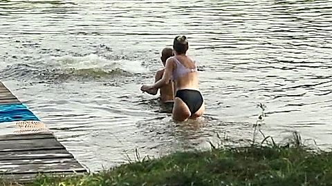 Pic: Gelminė Glemžaitė in Drowning Dry (2024)