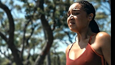 Pic: Aisha Dee in Watching You (2025)