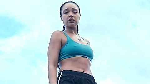 Pic: Aisha Dee in Watching You (2025)