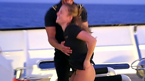 Pic: Kizzi Kitchener in Below Deck Mediterranean (2016)