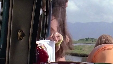 Pic: Maria Reis in Massacre in Dinosaur Valley (1985)