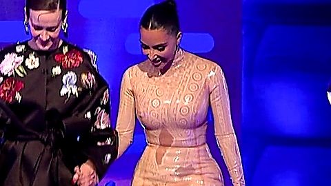 Pic: Kim Kardashian in The Graham Norton Show (2007)