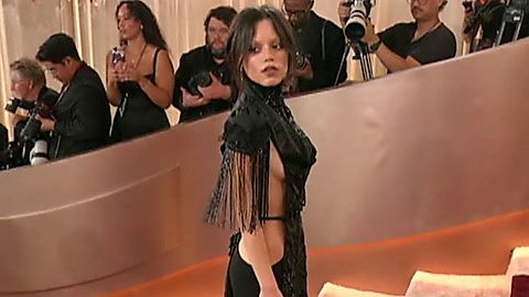 Pic: Jenna Ortega in Golden Globe Awards (1944)