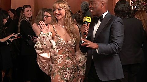 Pic: Jennifer Lawrence in Golden Globe Awards (1944)