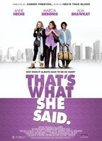 Title: That's What She Said (2012)